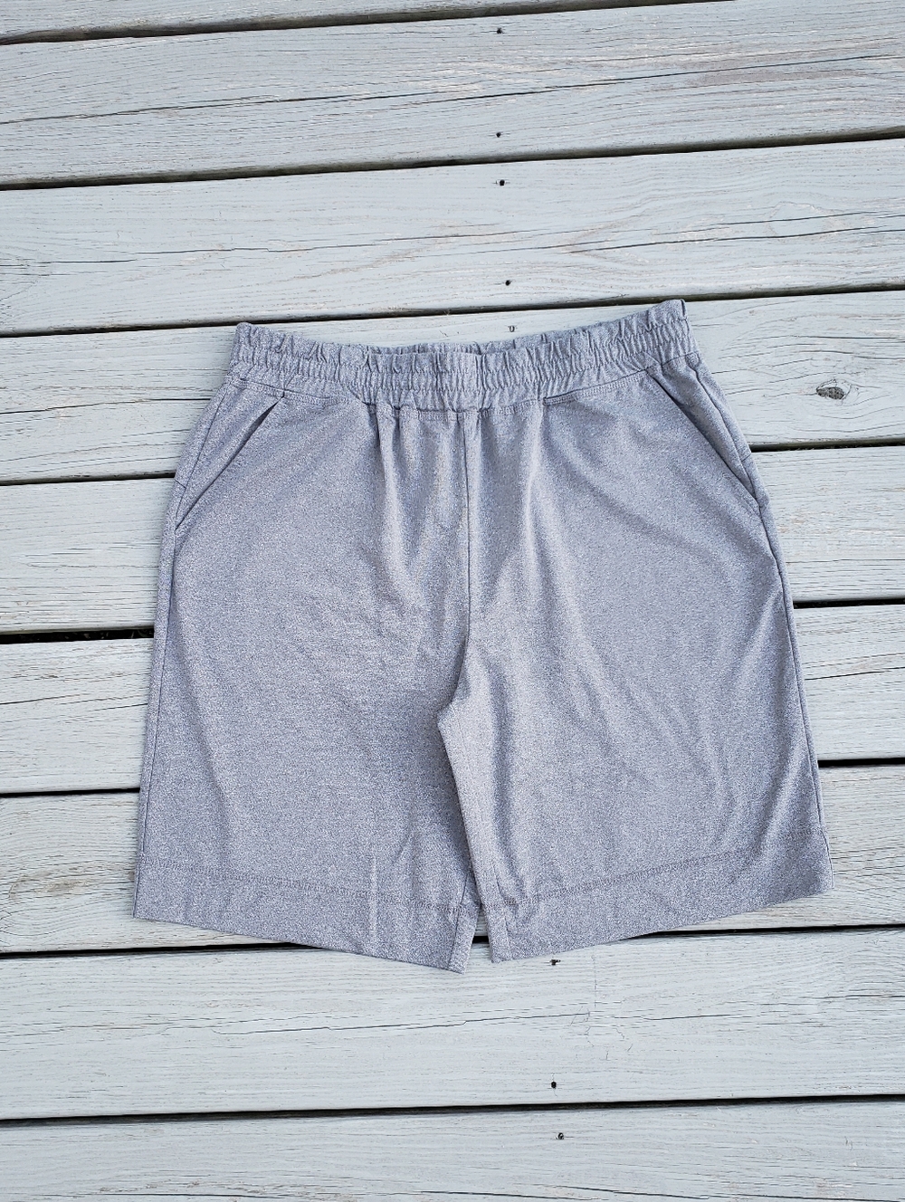 Dip Men's Grey Pull On Athletic Shorts Size Large